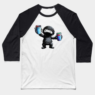 Ninja Kidz, Ask Me About My Ninja Disguise Baseball T-Shirt